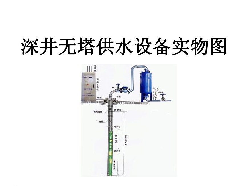 古蔺县井泵无塔式供水设备